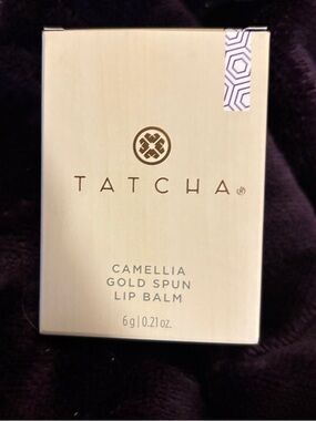 Tatcha Camellia Gold Spun Lip Balm - Gold